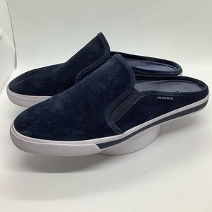 TOMMY HILFIGER SUEDE SLIDE SNEAKERS